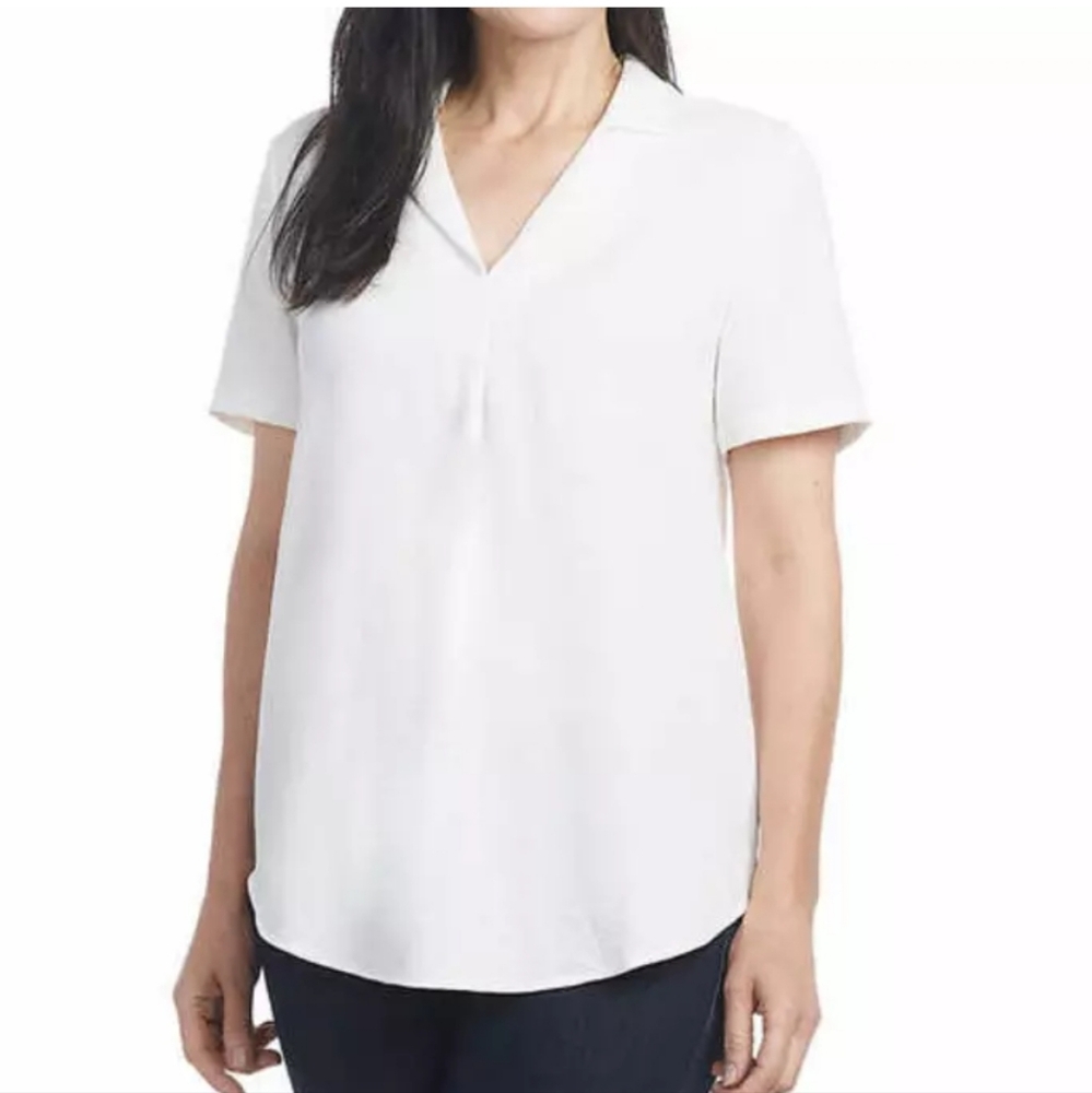 Hilary Radley Ladies' Blouse, white ivory